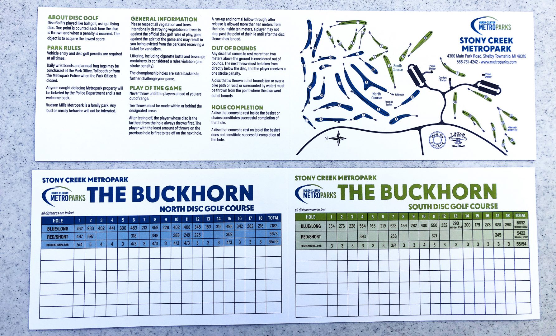 Disc Golf Course Map Outdoor Hobby Hub